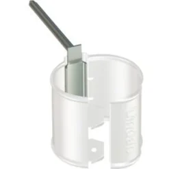 Lindab Rainline rørholder 125 mm stål