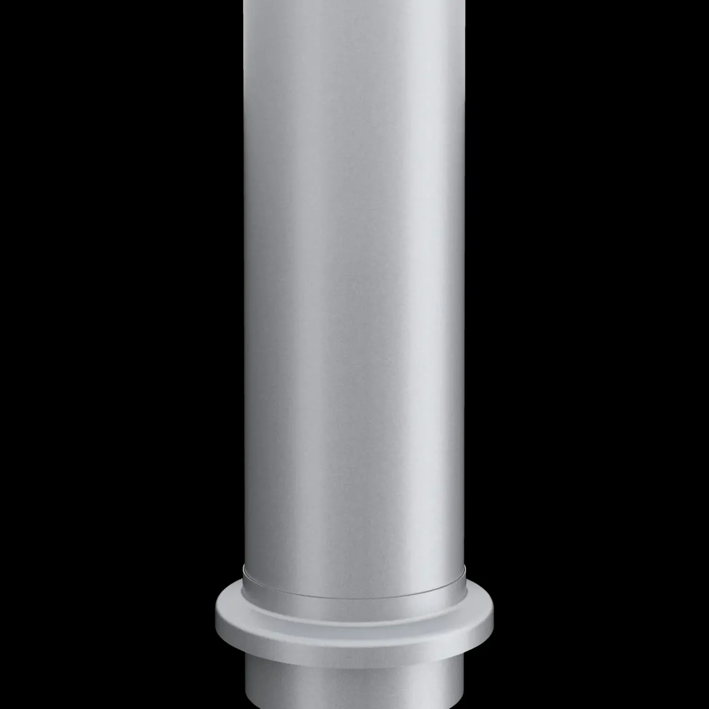 Lindab Rainline skydestykke lige - Ø87 mm