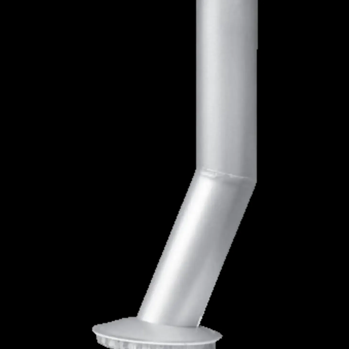 Lindab Rainline skydestykke skråt - Ø87 mm