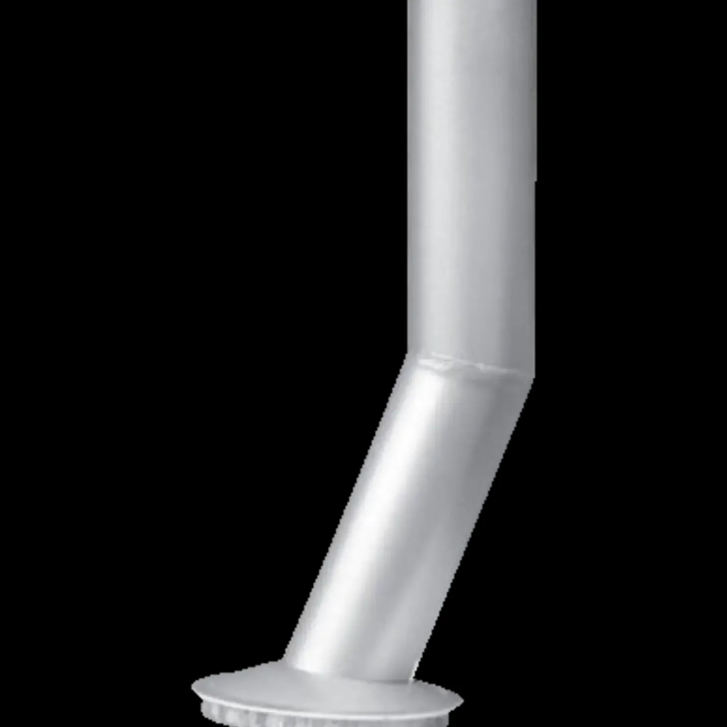 Lindab Rainline skydestykke skråt - Ø75 mm