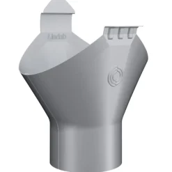 Lindab Rainline tudstykke - Ø87/150 mm