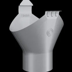 Lindab Rainline tudstykke Ø87x125 mm