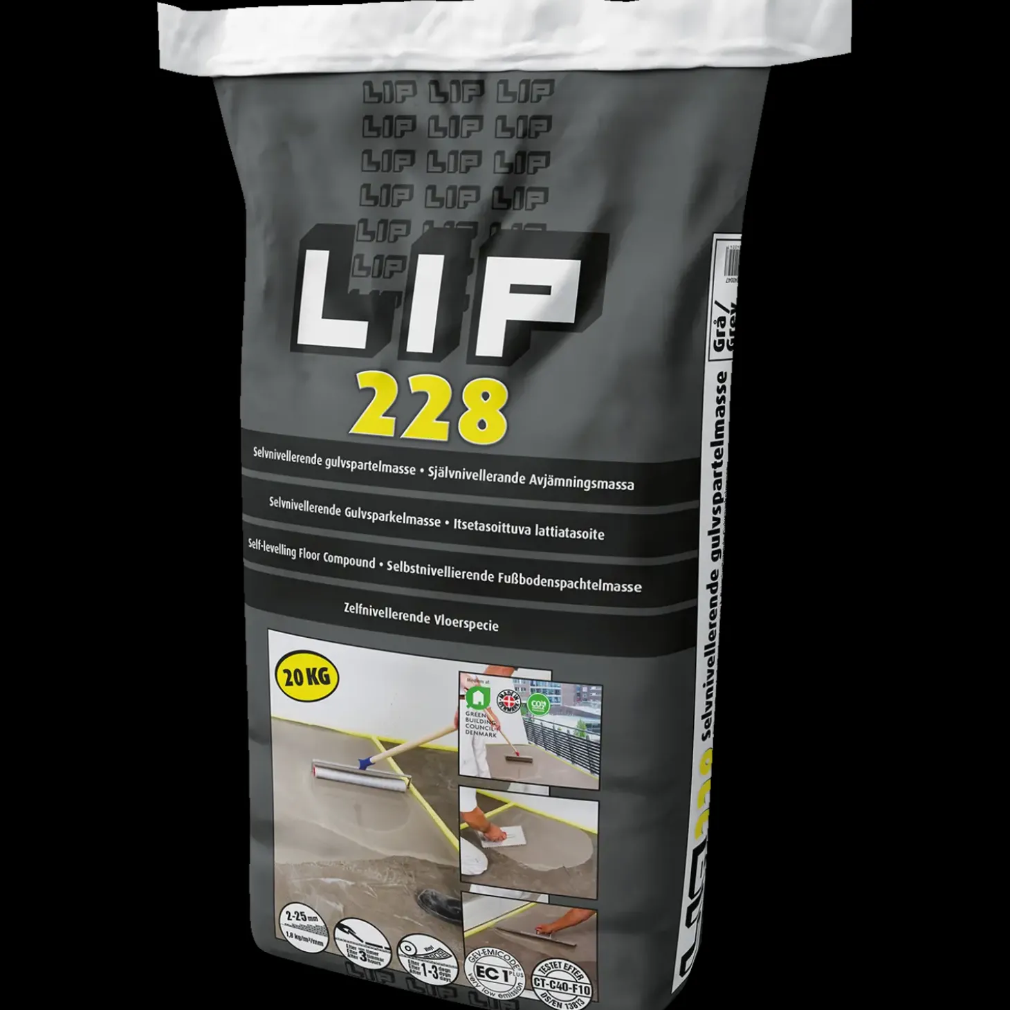 LIP 228 gulvspartelmasse 20 kg