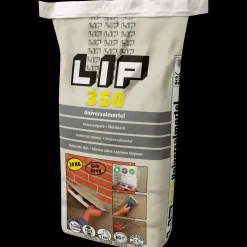 Lip 350 Universalmørtel, 20 Kg, Grå .
