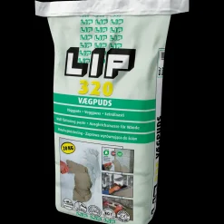 Lip 320 vægpuds grå, 20 kg