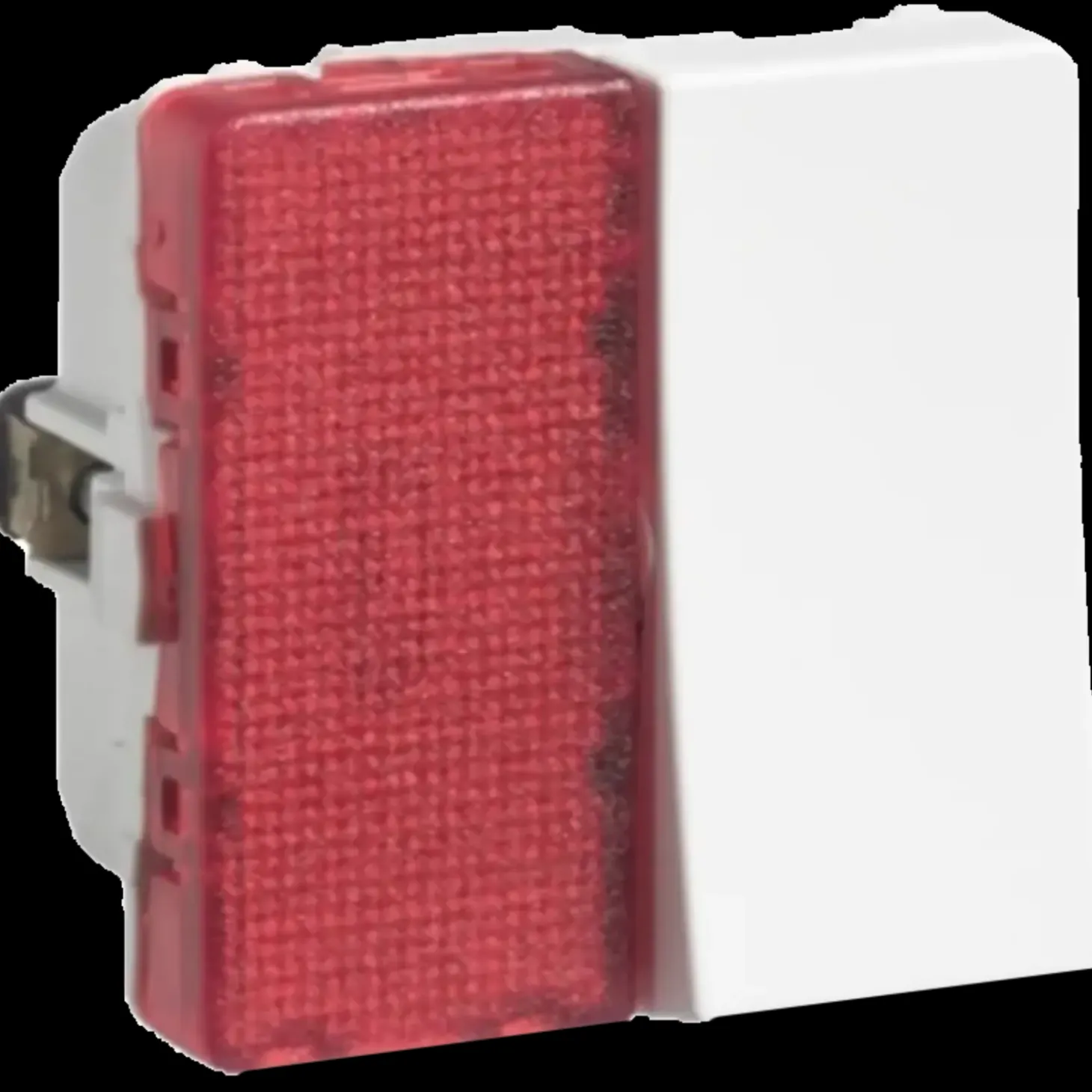 LK Fuga afbryder m/lampe 1-pol hvid