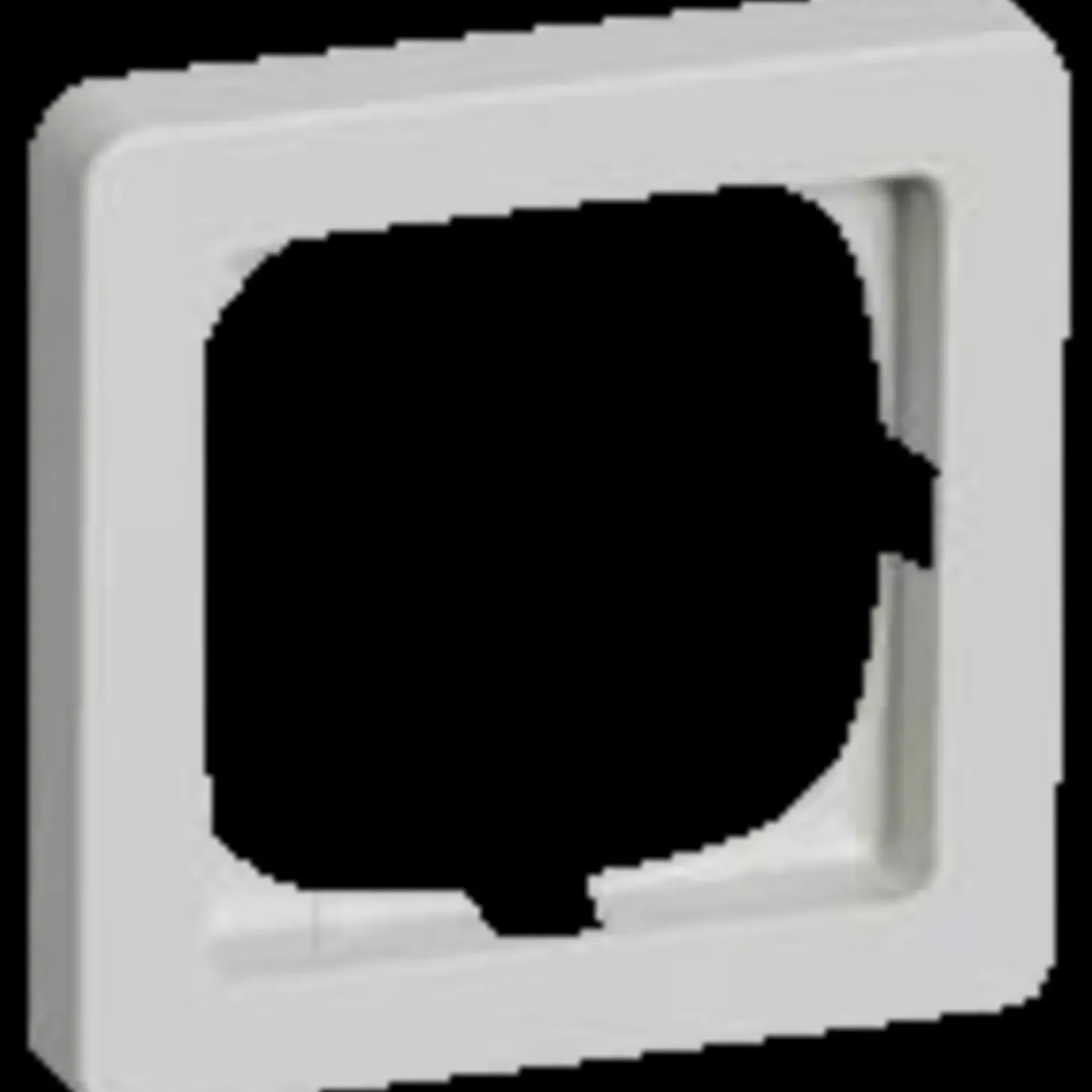 LK Fuga baseline 63 ramme 1 modul lysegrå