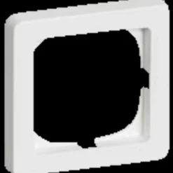 LK Fuga baseline 63 ramme 1 modul hvid