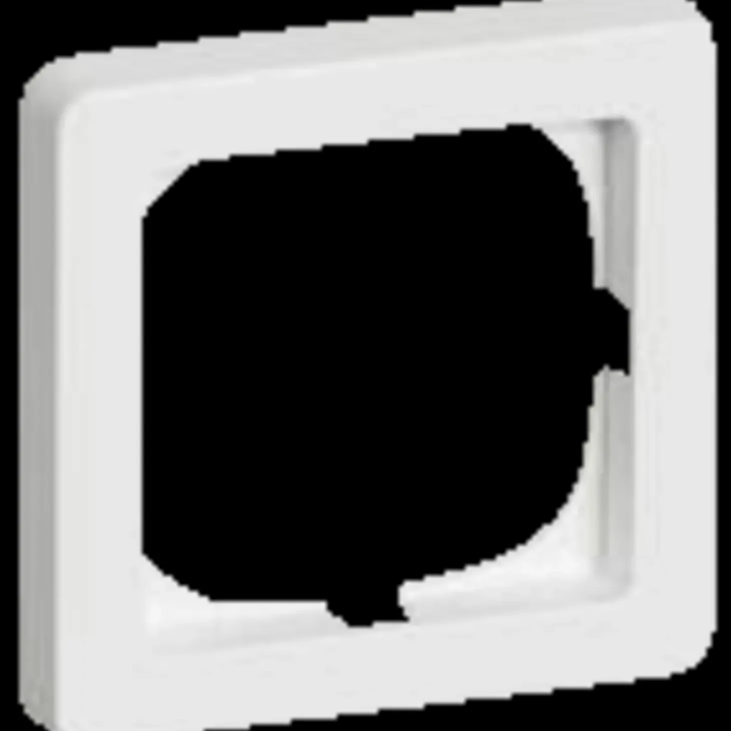 LK Fuga baseline 63 ramme 1 modul hvid