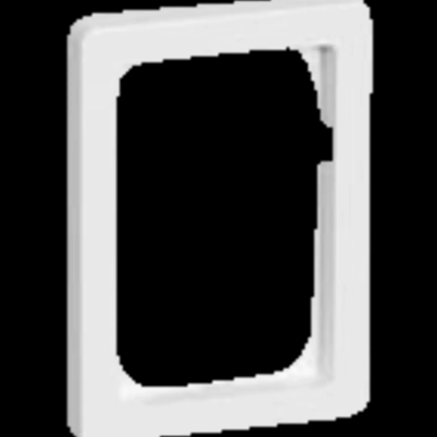 LK Fuga baseline 63 ramme 1 1/2 modul hvid