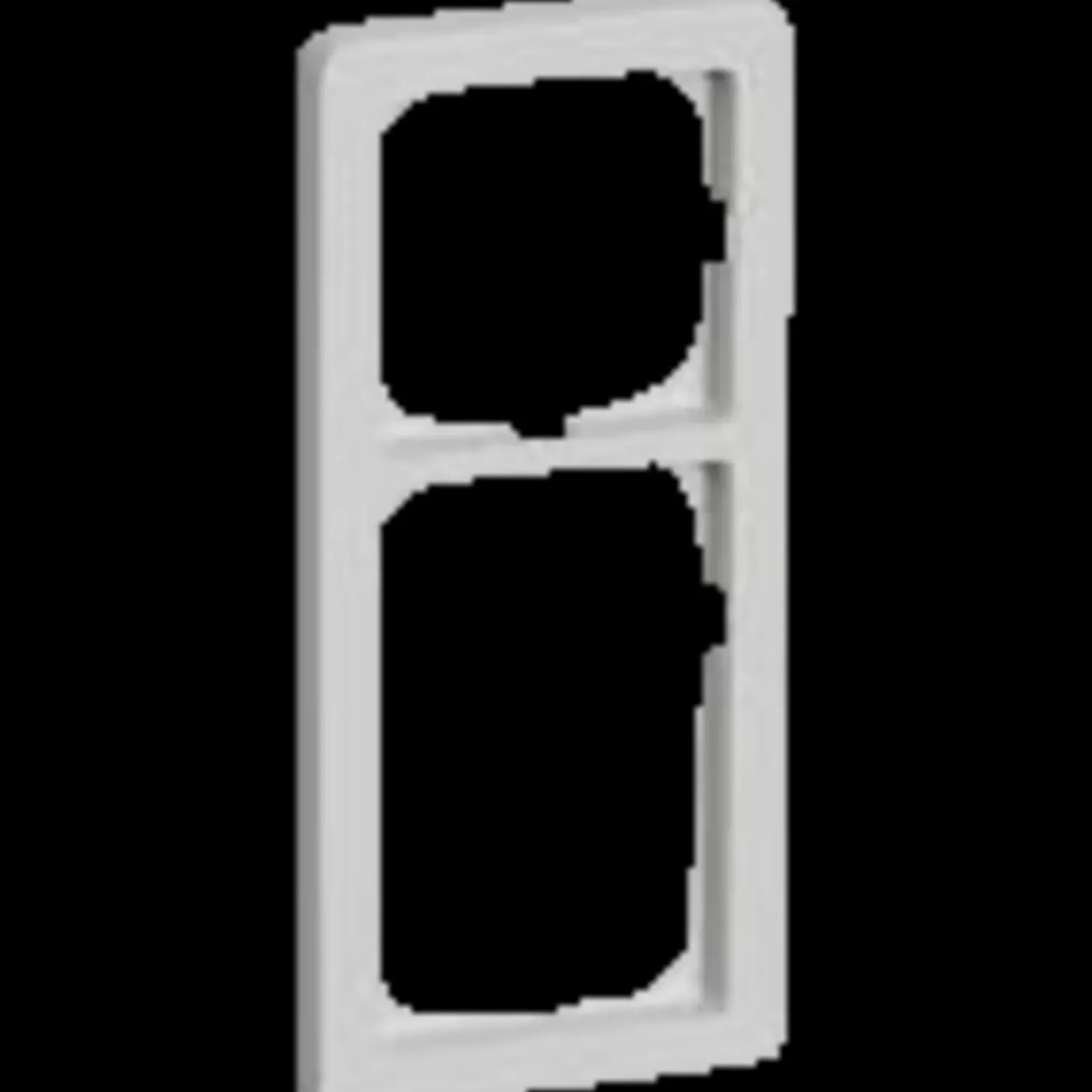 LK Fuga baseline 63 ramme 2 1/2 modul lysegrå