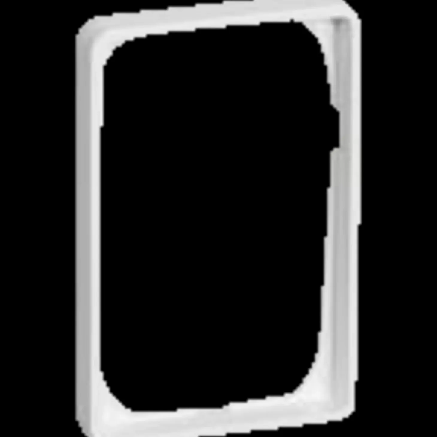 LK Fuga baseline 50 ramme 1 1/2 modul hvid