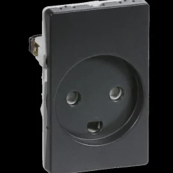 LK Fuga stikkontakt m/jord 1 1/2 modil koksgrå