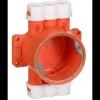 Loftdåse PL55/16 m/vindtæt membran orange