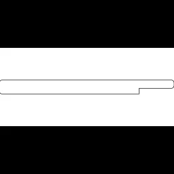 LTI lysning hvid MDF S 16x200x4200 mm