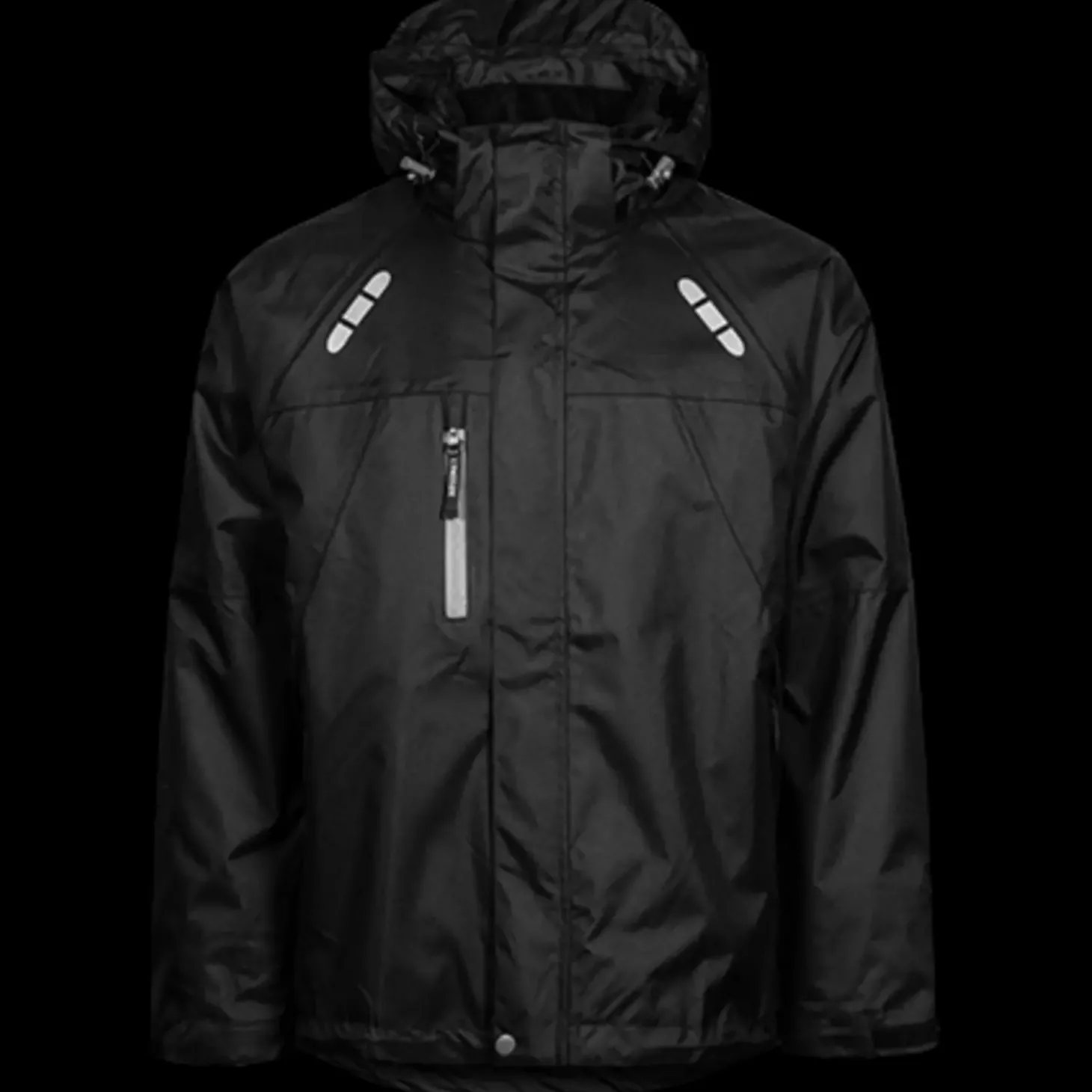 Lyngsøe fox microtex skaljakke sort str. L