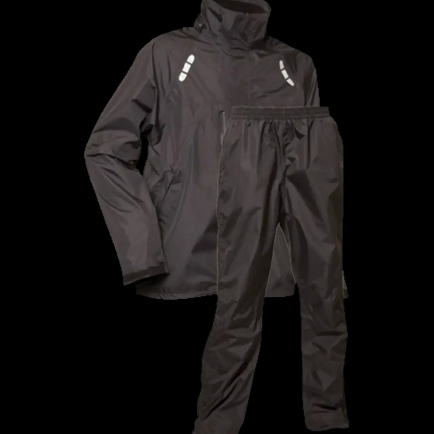 Lyngsøe Fox regnsæt sort str. S