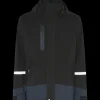 Lyngsøe rainwear skaljakke sort/navy str. L