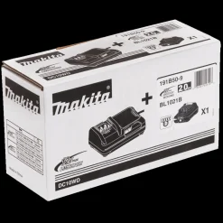 Makita batteripakke 12V Li-ion 1xBL1021B+1xDC10WD