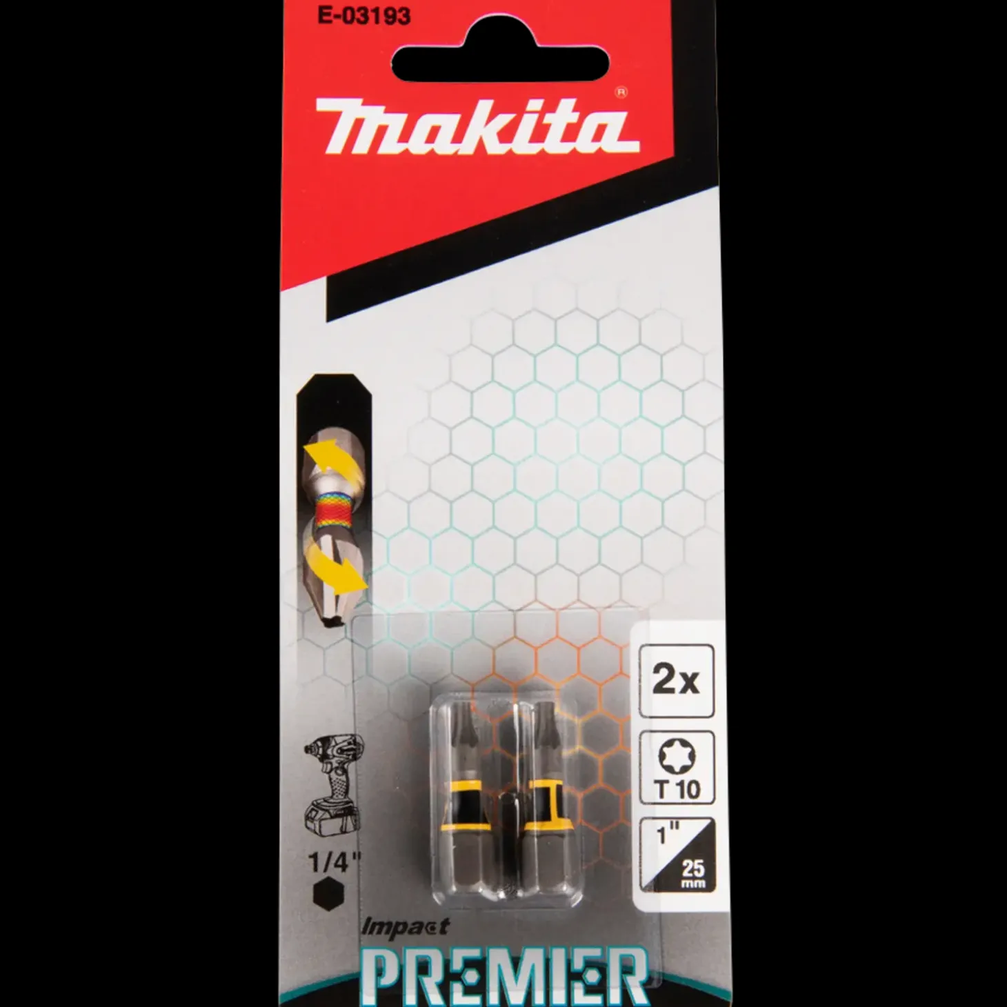 Makita bit impact premier T10 10-25 mm