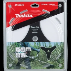 Makita D-66036 3 tands klinge til buskrydder Ø257x25,4 mm