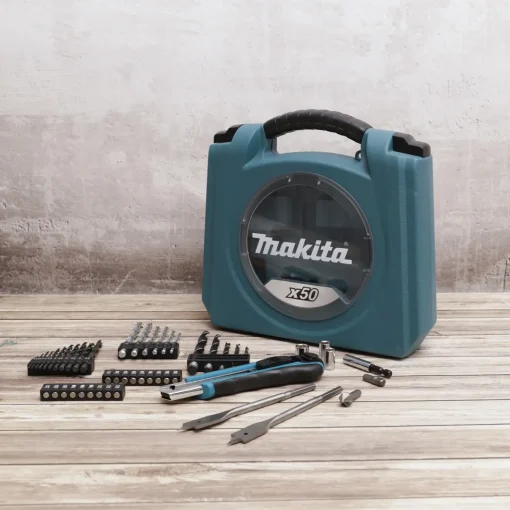 Makita D-42014 bor- og bitssæt 50 dele