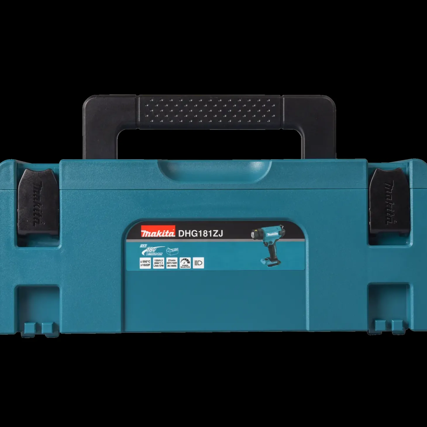 Makita DHG181ZJ varmepistol 18V LXT solo