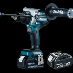 Makita DHP486RTR-DAV slagboremaskine 18V inkl. 2x5,0 Ah batteri og lader