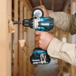 Makita DHP486RTR-DAV slagboremaskine 18V inkl. 2x5,0 Ah batteri og lader