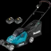 Makita DLM432PT2 2x18V LXT plæneklipper 2x5,0 Ah batteri/lader
