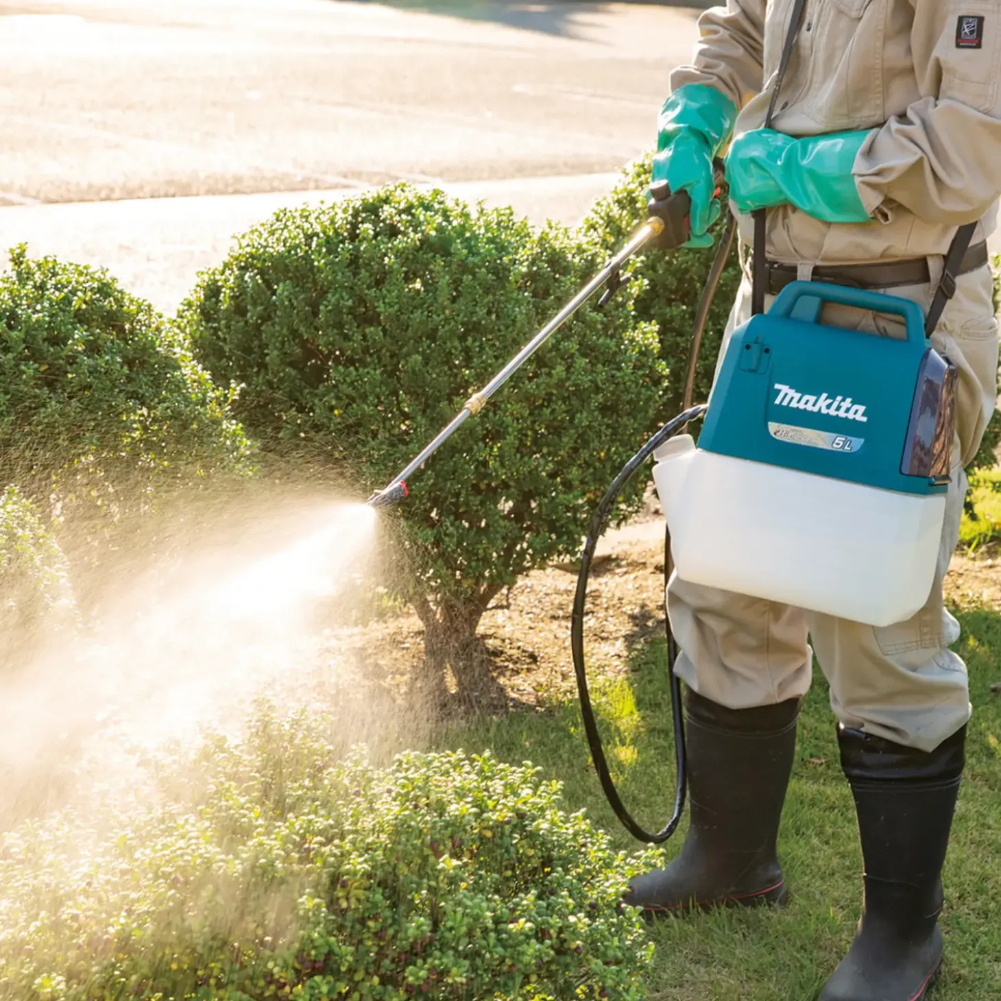 Makita DUS054Z 18V LXT rygsprøjte 5 L solo