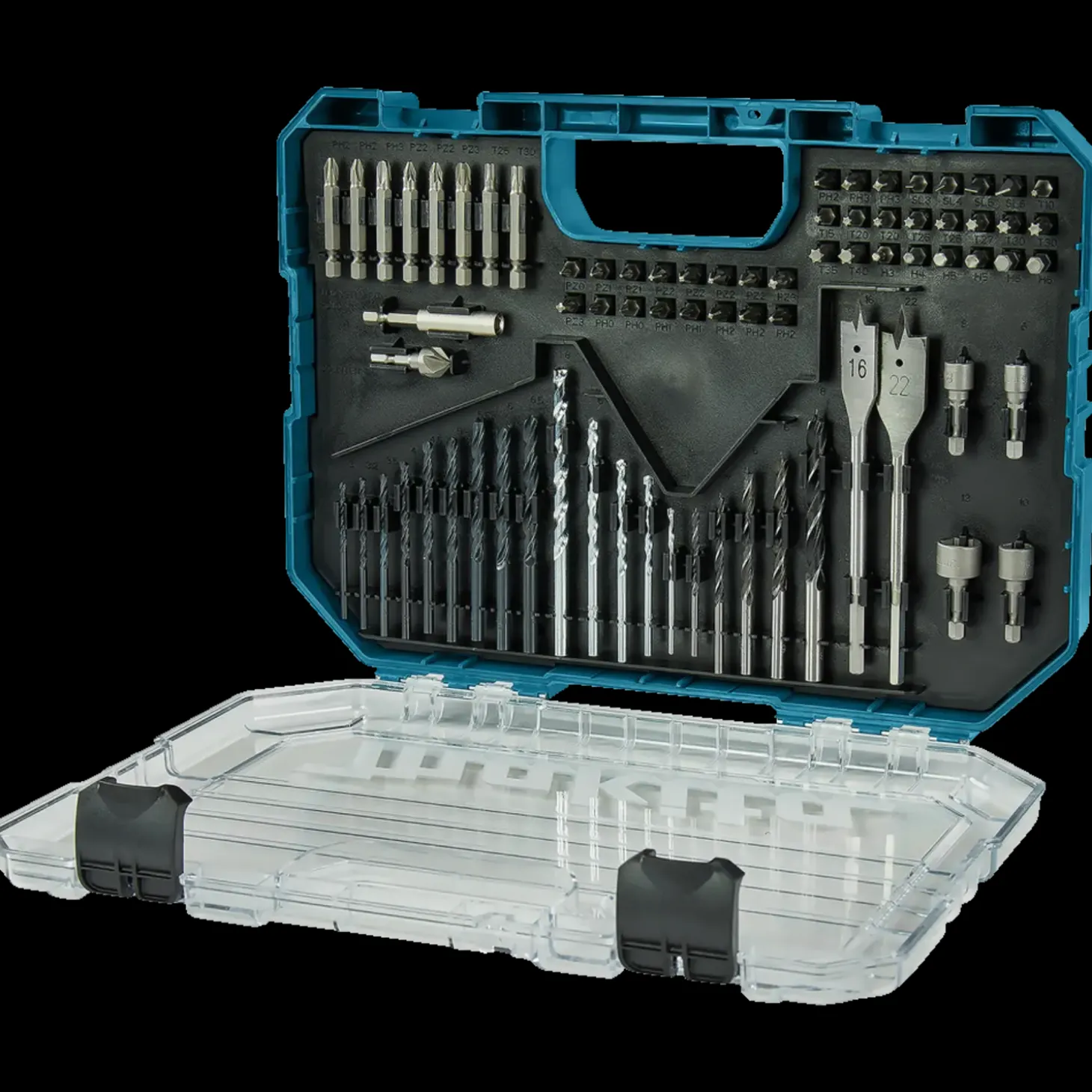 Makita E-15126 Bor-/bitssæt 75 dele