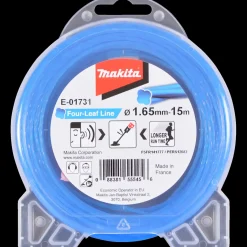 Makita E-01731 four-leaf nylontråd 1,65-15 m blå