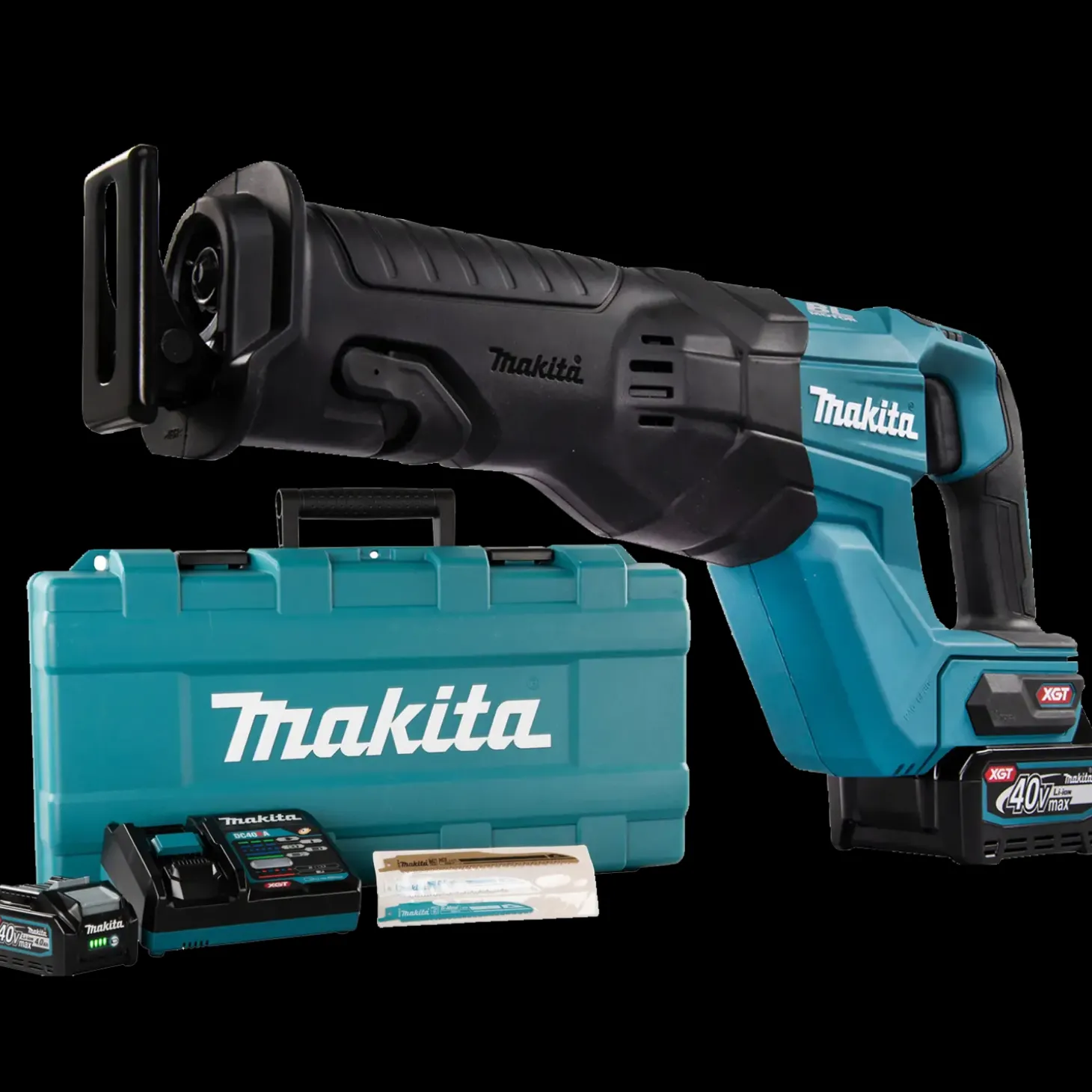 Makita JR001GM201 Bajonetsav XGT 40V inkl. 2 batterier og lader