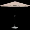 Marienlyst parasol Ø3m m/tilt taupe