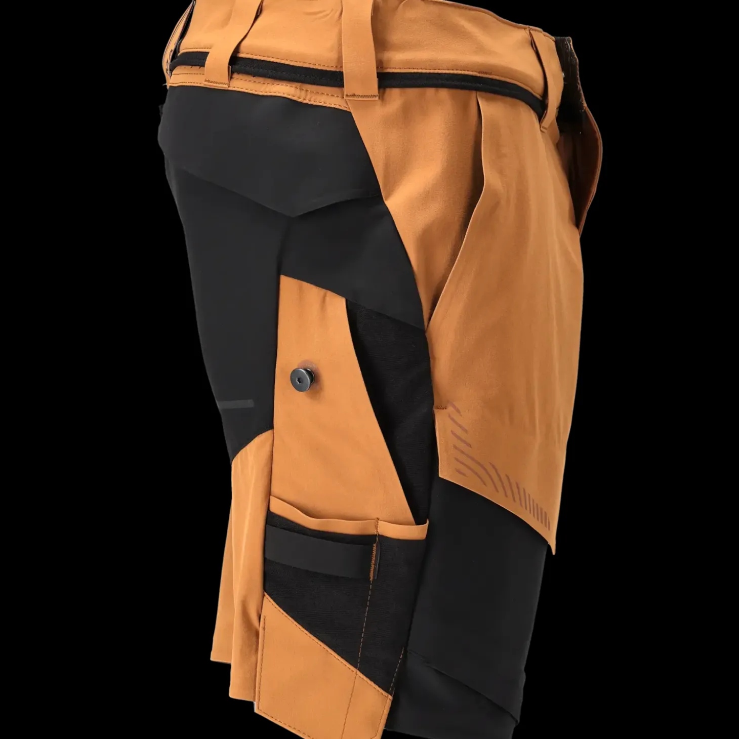 Mascot 22149-605 Customized shorts nøddebrun/sort str. 24C48