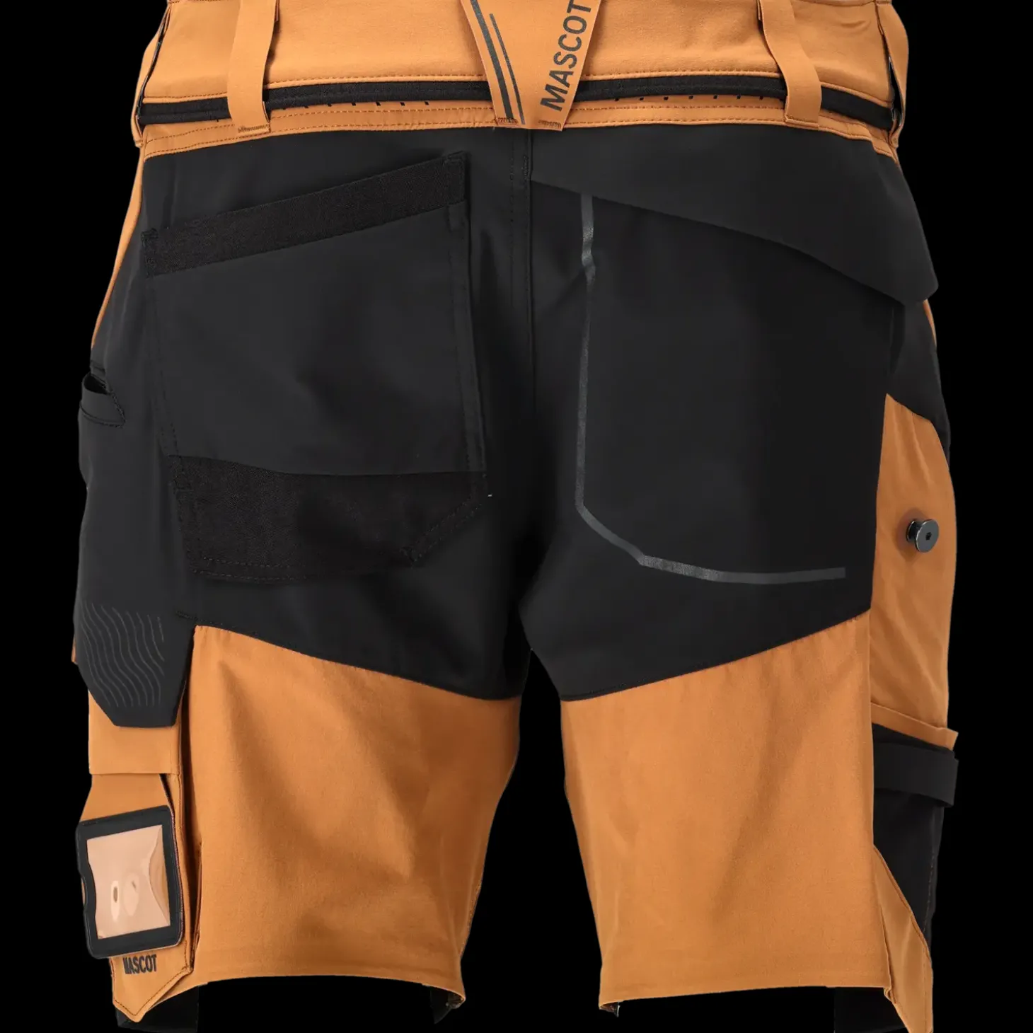 Mascot 22149-605 Customized shorts nøddebrun/sort str. 24C48