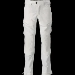 Mascot 22279-605 Customized stretch bukser m/knælommer hvid str. 82C52