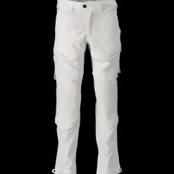 Mascot 22279-605 Customized stretch bukser m/knælommer hvid str. 82C52