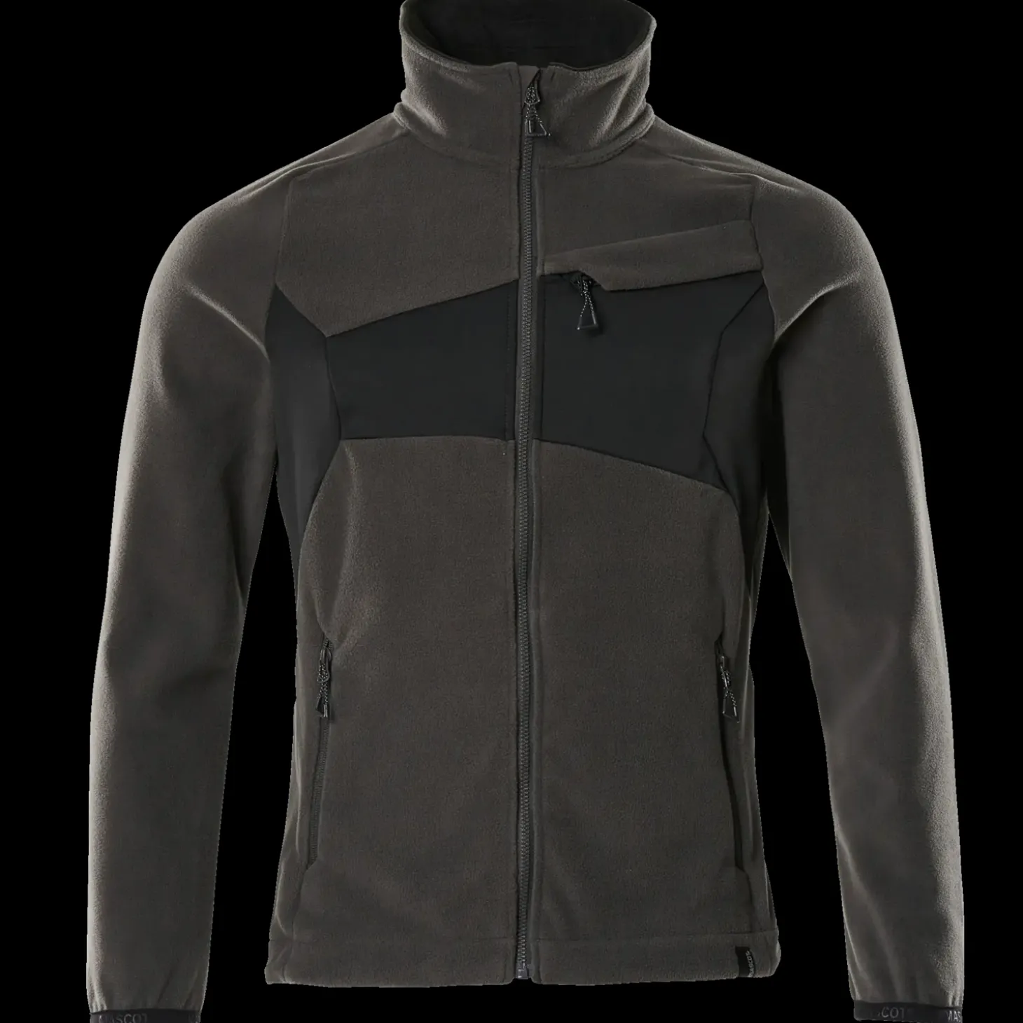 Mascot Accelerate fleecejakke mørk antracit/sort str. L