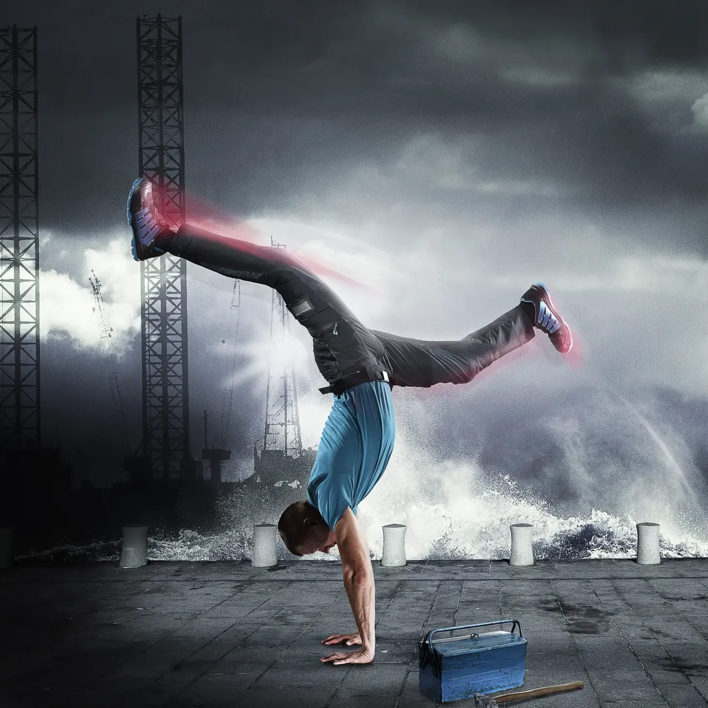 Mascot Advanced bukser med knælommer sort str. 82C46