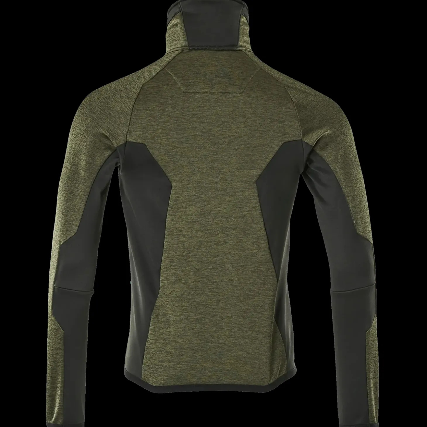 Mascot Advanced fleecetrøje med lynlås mosgrøn/sort str. XL