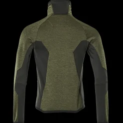 Mascot Advanced fleecetrøje med lynlås mosgrøn/sort str. XL