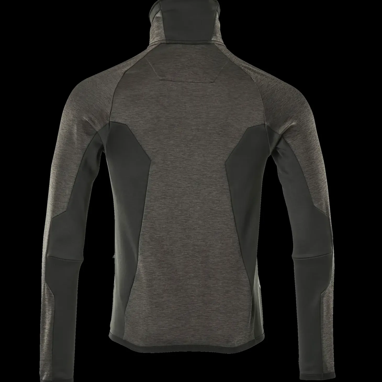 Mascot Advanced fleecetrøje med lynlås mørk antracit/sort str. 2XL