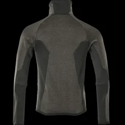 Mascot Advanced fleecetrøje med lynlås mørk antracit/sort str. 2XL
