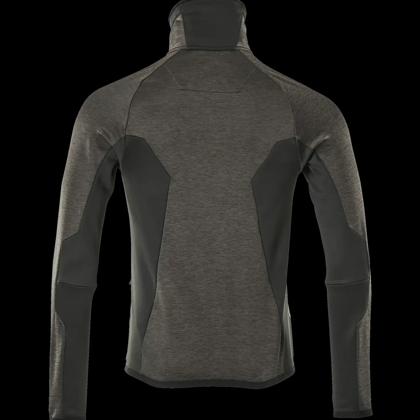 Mascot Advanced fleecetrøje med lynlås mørk antracit/sort str. 2XL