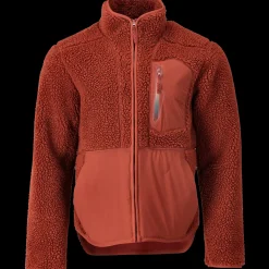 Mascot Customized fiberpelsjakke med lynlås efterårsrød str. XS