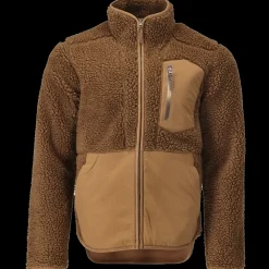 Mascot Customized fiberpelsjakke med lynlås nøddebrun str. L