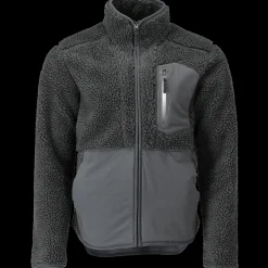 Mascot Customized fiberpelsjakke med lynlås stengrå str. M