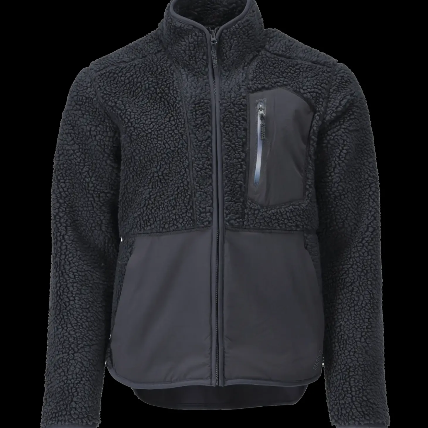 Mascot Customized fiberpels jakke med lynlås marine str. L